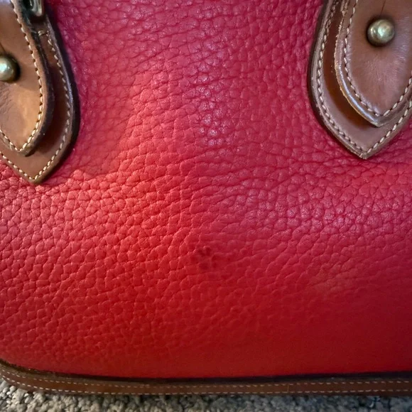 Vintage Dome red dooney and bourke Handbag - Picture 6 of 8